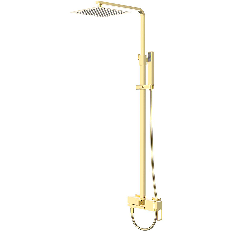 Душевая стойка BelBagno Luce LUC-VSCM-ORO золото