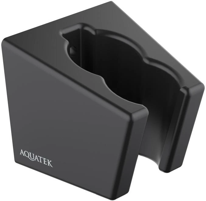 Настенный держатель Aquatek AQ2402MB черный матовый