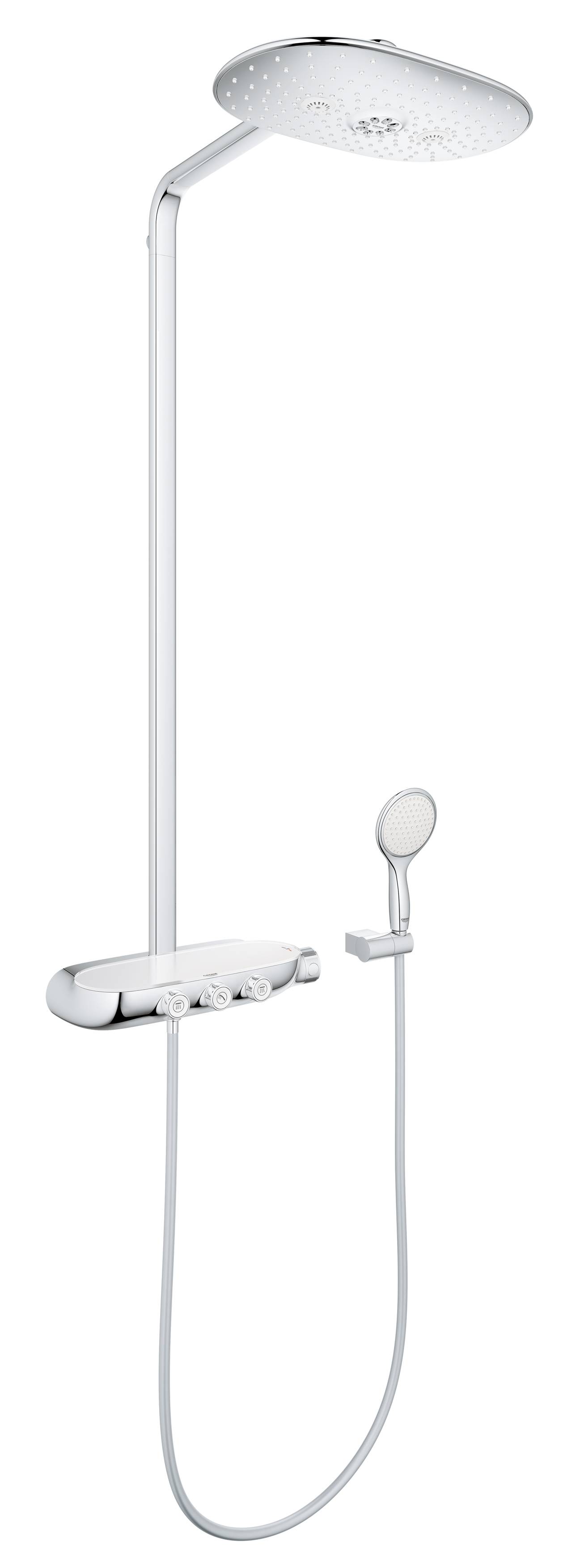 Душевая стойка Grohe Rainshower System SmartControl Duo 360 26250LS0 белая луна