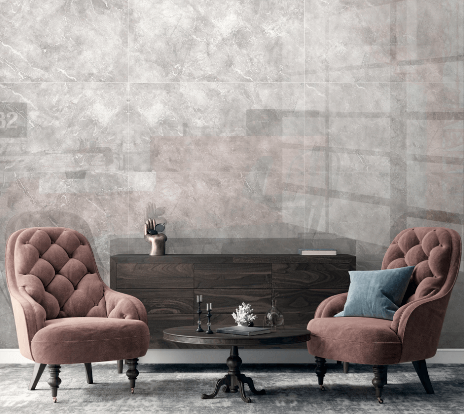 Керамогранит Global Tile Lucciano 120x60 GT120606301PR/32 серый