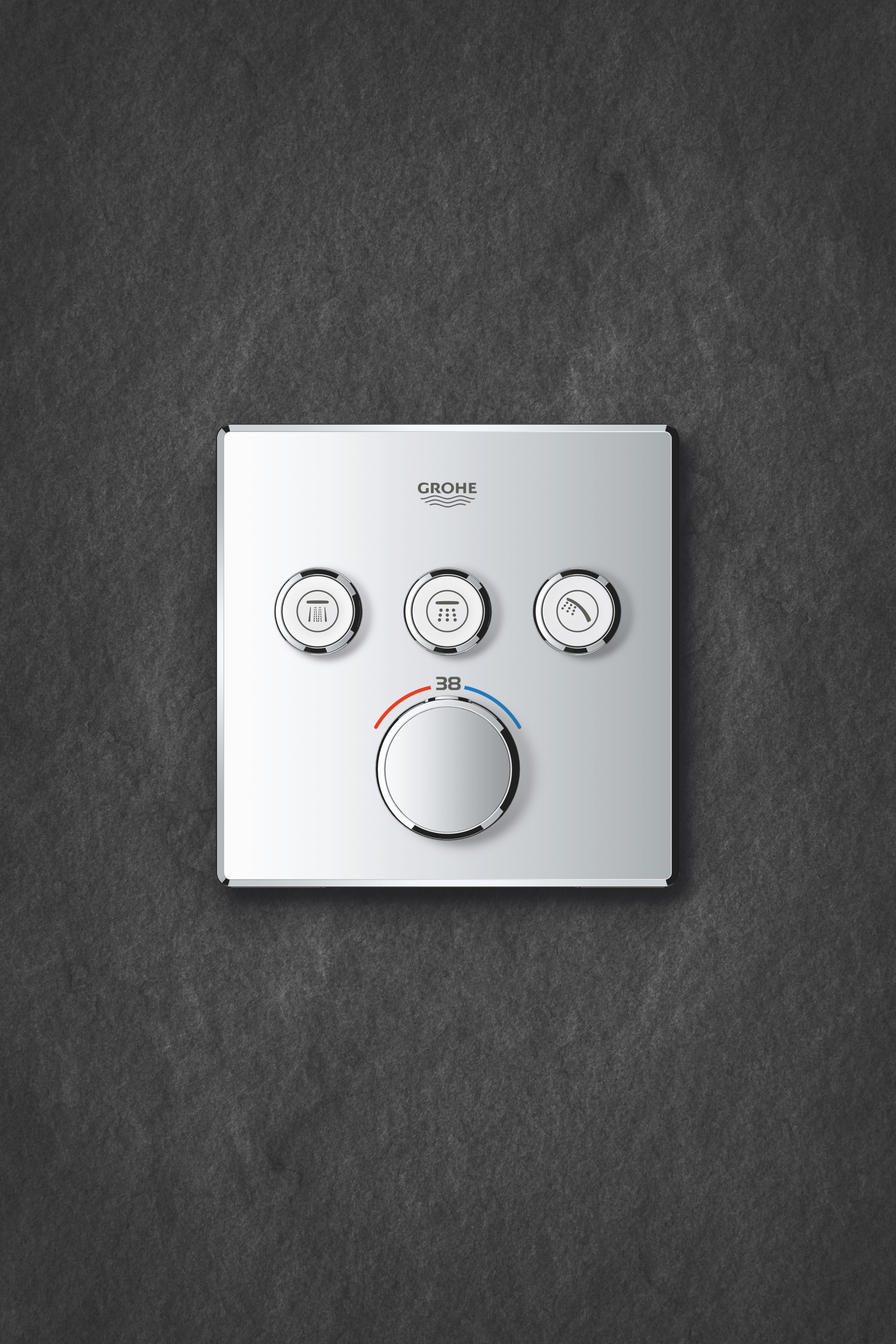 Термостатический смеситель Grohe Grohtherm SmartControl 29126000 для душа, хром