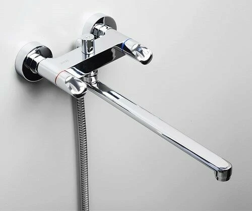 Смеситель для ванны с душем Wasserkraft Lossa 1202L хром