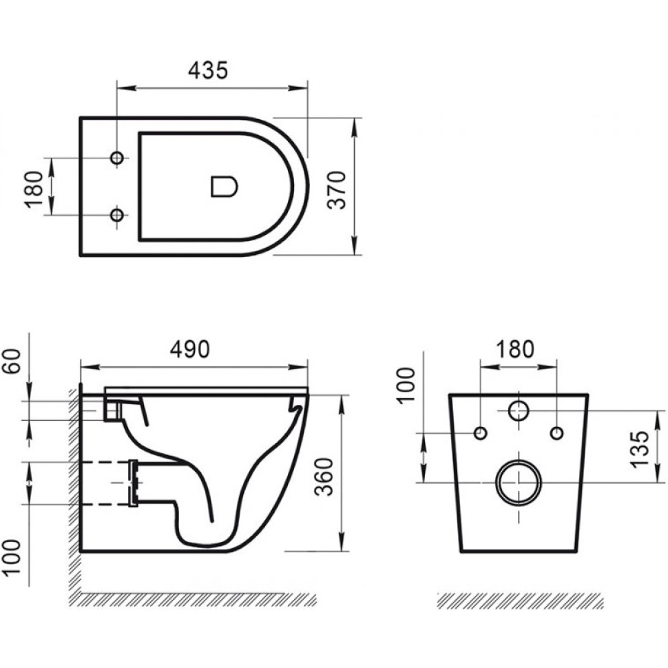 Унитаз подвесной BelBagno Sfera-r BB046CHR крышка-сиденье BB2111SC белый глянец