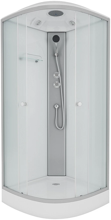 Душевая кабина Niagara Eco 90х90см NG-4301 профиль серебро