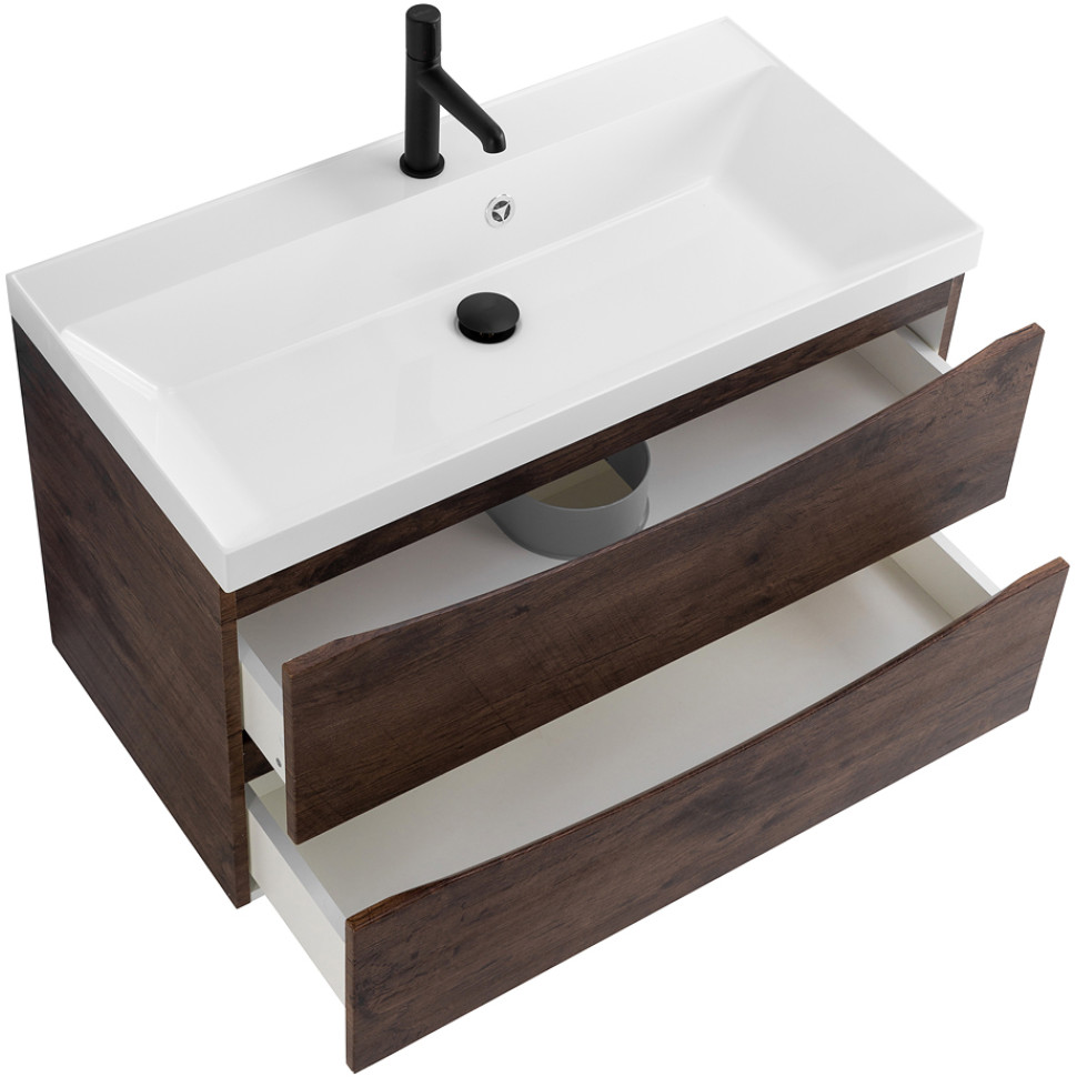 Тумба с раковиной BelBagno MARINO-900-2C-SO-RW-P