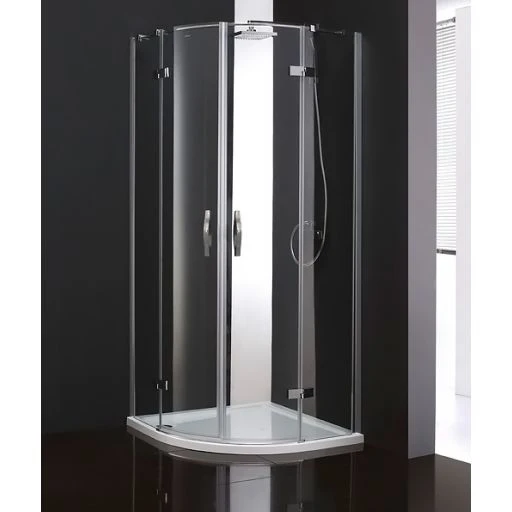 Душевой уголок Cezares Bergamo 100x100см BERGAMO-R-2-100-ARCO-C-Cr профиль хром, стекло прозрачное