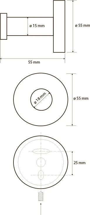 Крючок Bemeta Neo 104106065 сталь