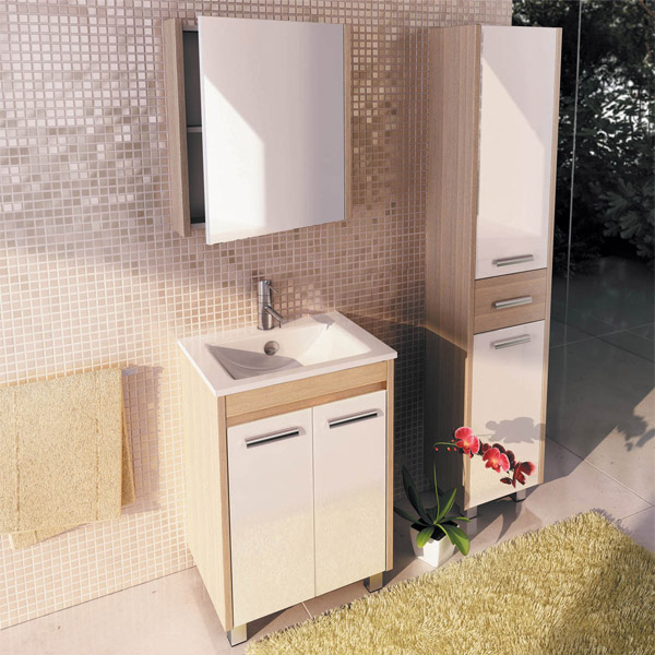 Тумба с раковиной Comforty Тулуза 60Д 00003129012CF сосна лоредо