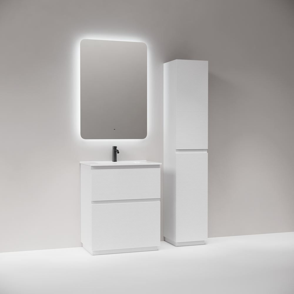 Тумба с раковиной Sancos Folk Floor 70 напольная, Bianco