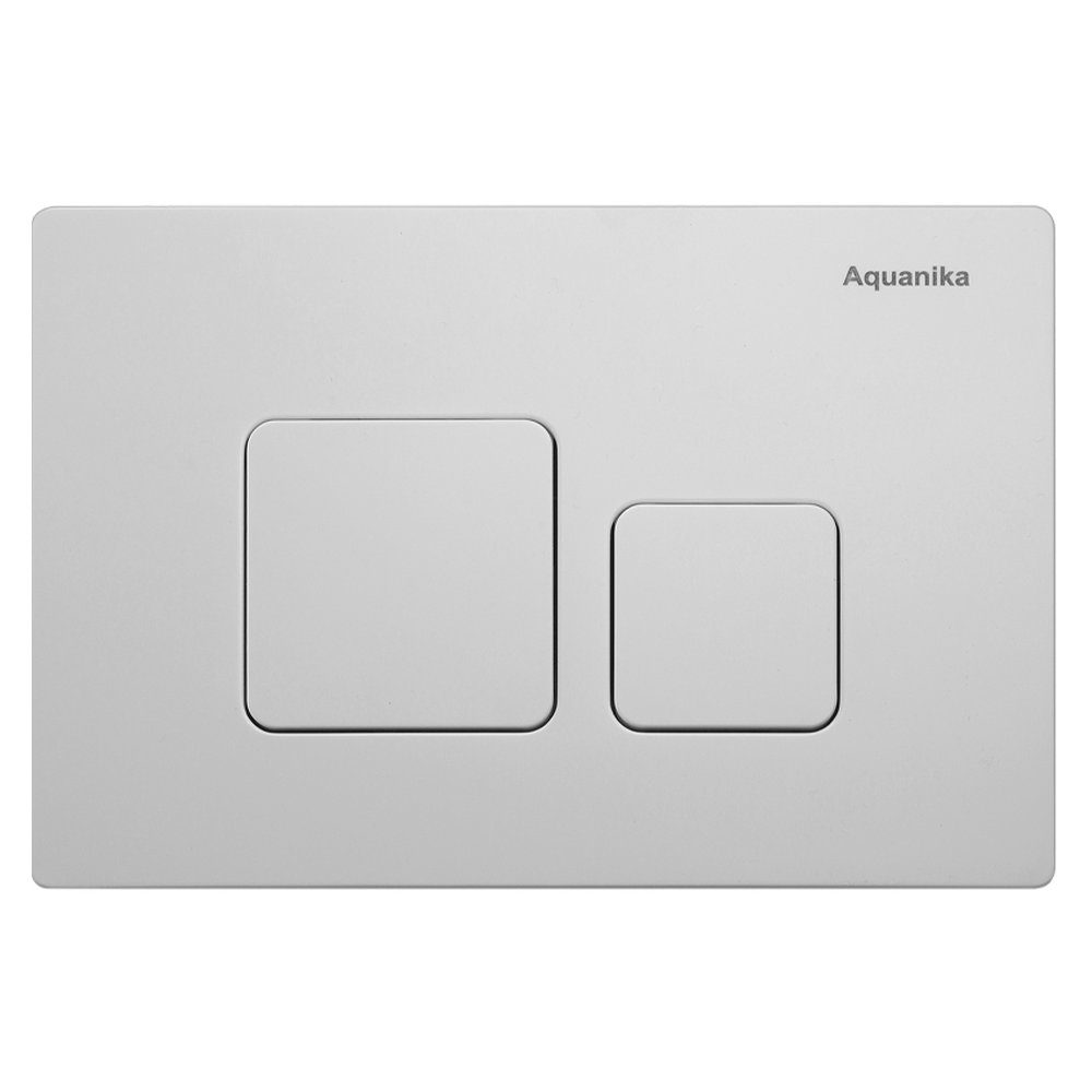Кнопка смыва Aquanika Basic B-type 01.02.22 белая