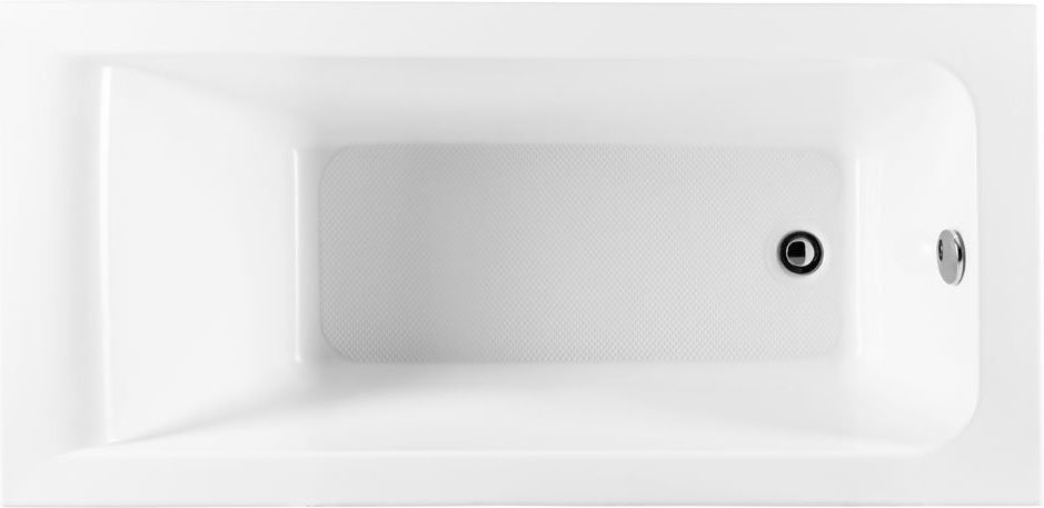 Акриловая ванна Aquanet Bright 145x70 со шторкой Aquanet Alfa 4 NF6222-pivot 239593 + 196049 белая