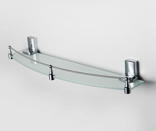 Полка Wasserkraft Leine K-5024 с ограничителем, хром