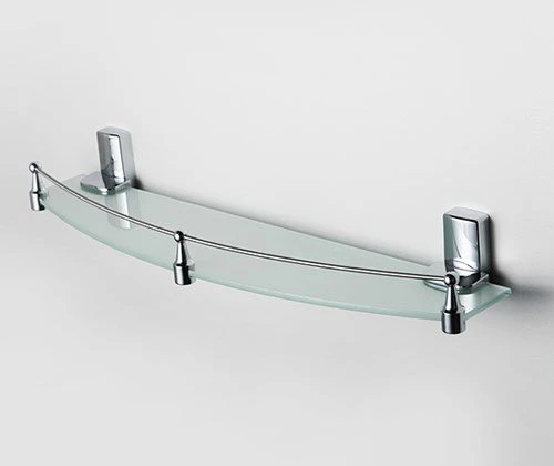 Полка Wasserkraft Leine K-5024 с ограничителем, хром