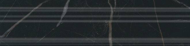 Бордюр Багет Алькала черный глянцевый 20x5x1,9, 1, шт