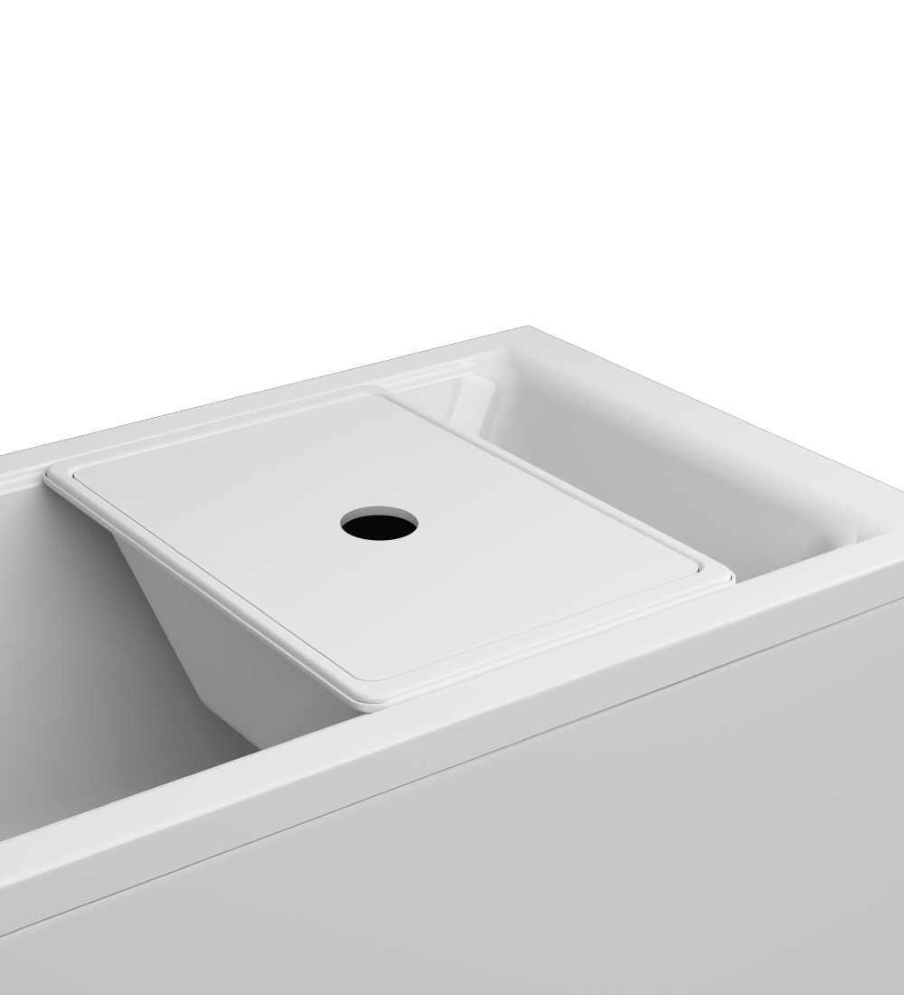 Акриловая ванна AM.PM Gem 150x70 W90A-150-070W-A белая глянцевая