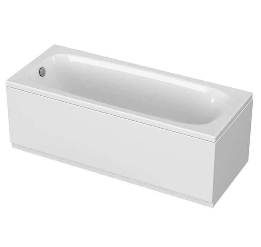 Акриловая ванна Cezares 170x70 ECO-170-70-41-W37 белая глянцевая