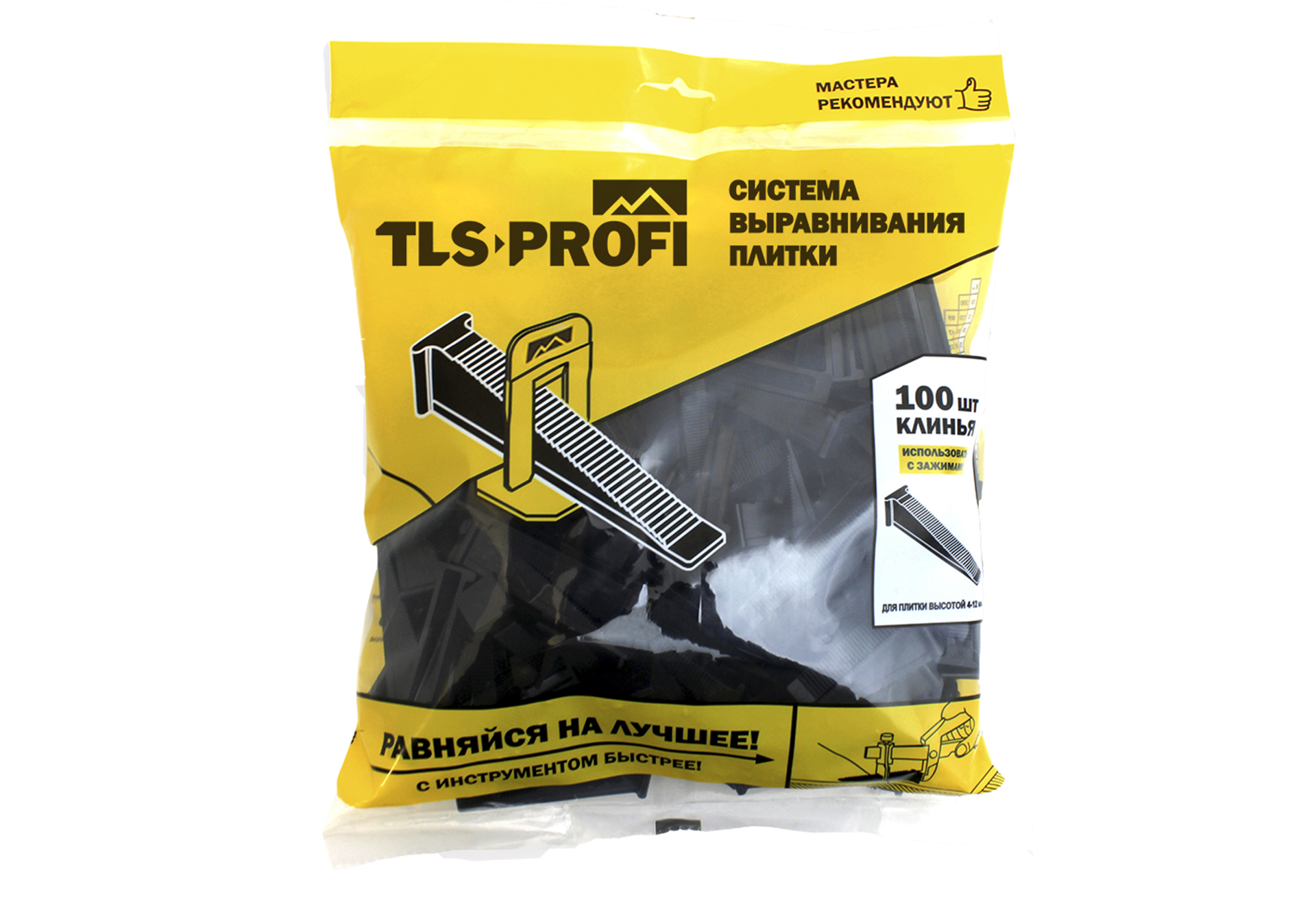 Система выравнивания плитки Diamant TLS Клин 100 шт