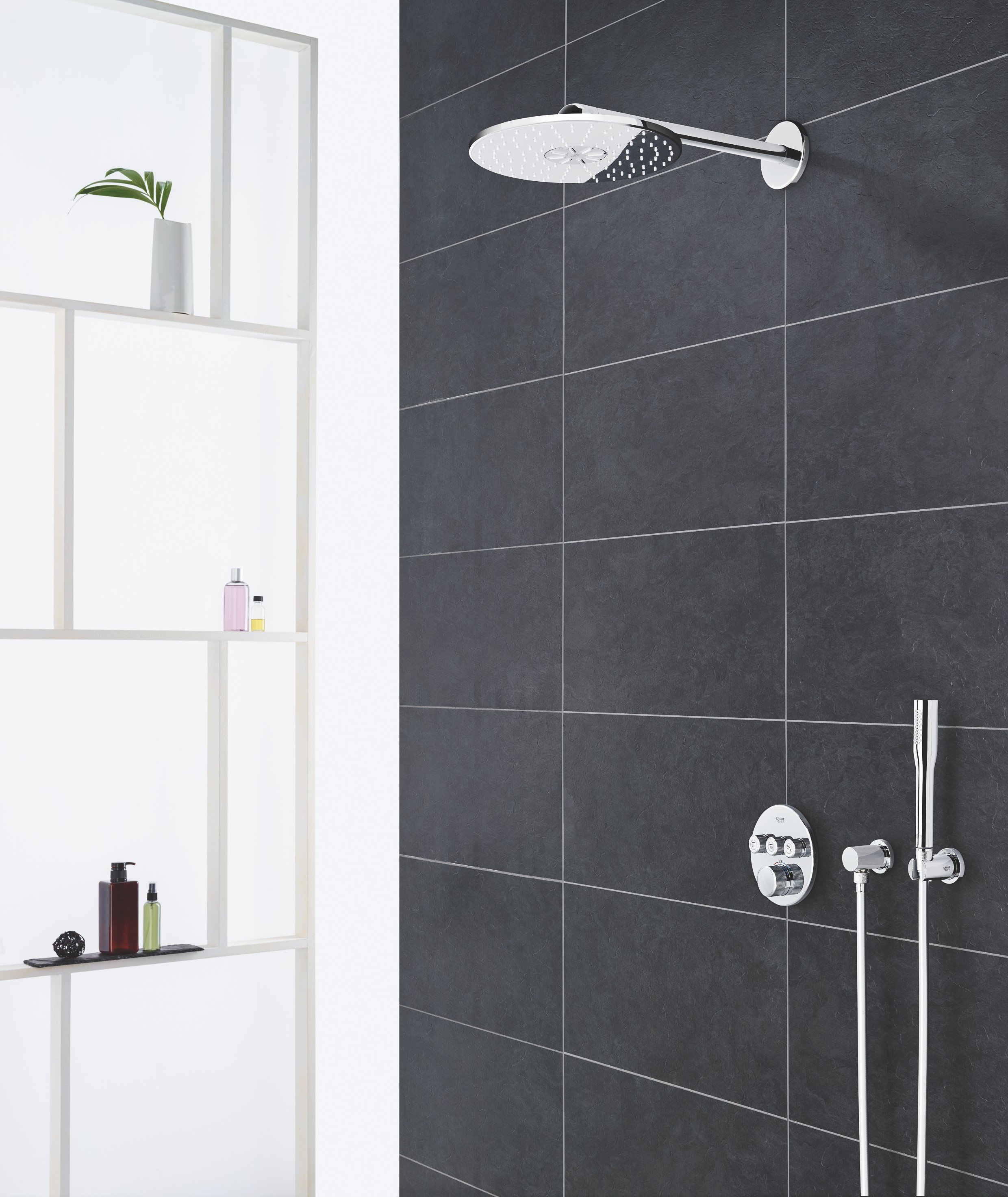 Термостатический смеситель Grohe Grohtherm SmartControl 29121000 для душа, хром
