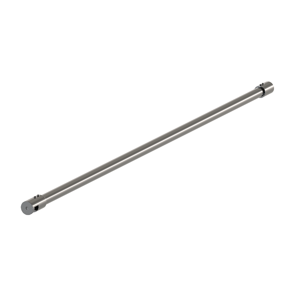 Держатель стекла RGW O-104 CP 120см 02400104-11 хром