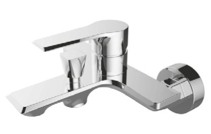 Смеситель для ванны с душем BelBagno BOCCO BOC-VASM-CRM хром