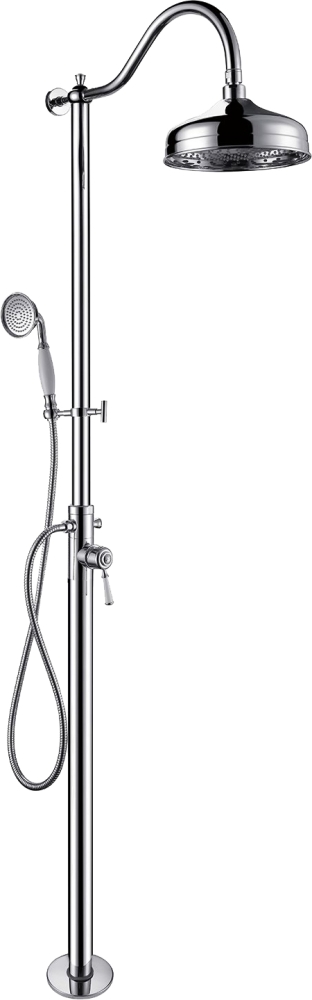 Душевая стойка Timo Arisa SX-5000/00 напольная, хром