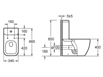 Бачок для унитаза BelBagno ALPINA BB10100T