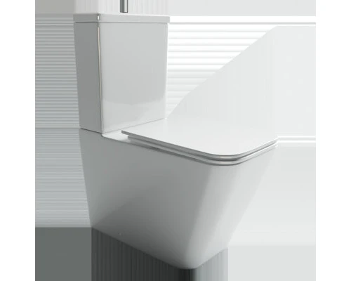 Унитаз-компакт Ceramica Nova Cubic CN1803 белый глянец