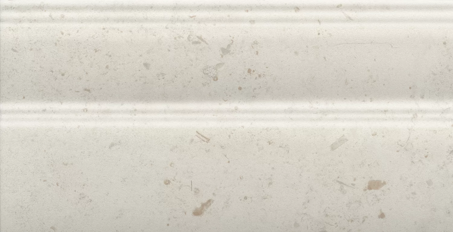 Плинтус Карму бежевый светлый матовый обрезной 30x15x1,7, 1, шт