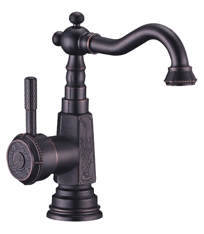 Смеситель для кухни Lemark Jasmine LM6604ORB черный