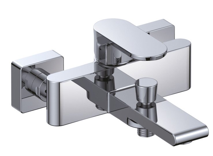 Смеситель для ванны с душем BelBagno TERRA TER-VASM-CRM хром