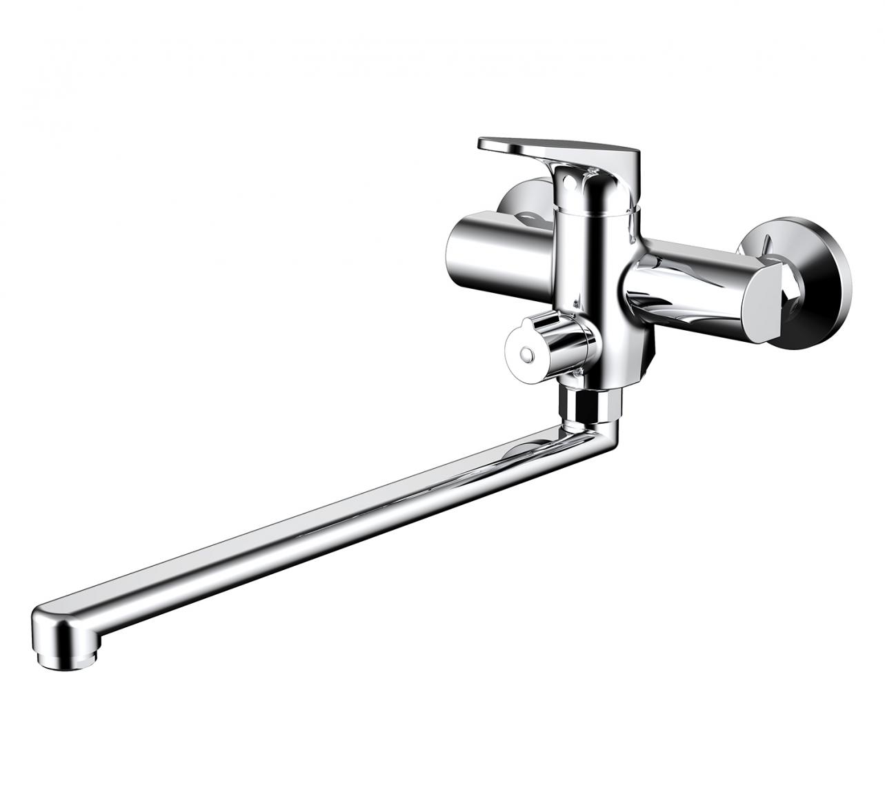 Смеситель для ванны с душем Bravat Eler F6191238CP-01L-RUS хром