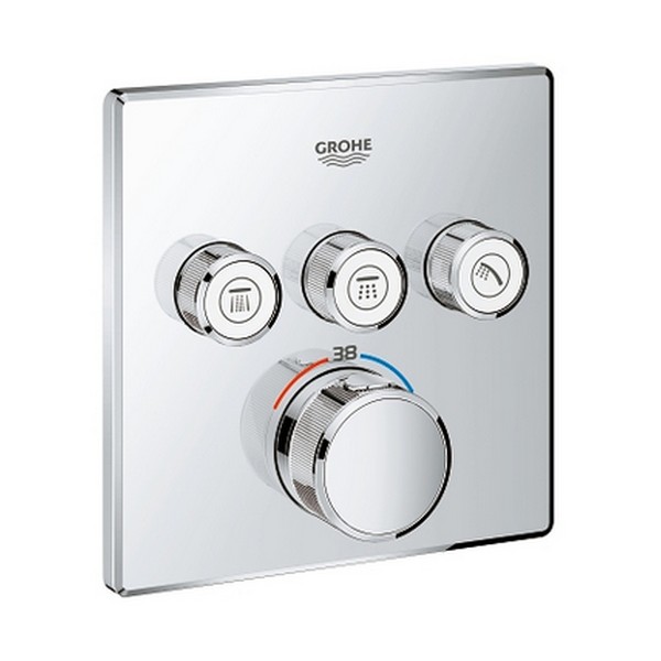 Термостатический смеситель Grohe Grohtherm SmartControl 29126000 для душа, хром