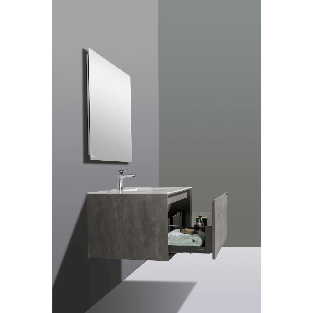 Зеркало Black & White U909.MR, 100x80x2,5