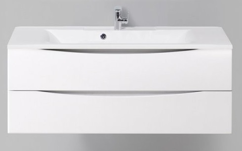 Тумба под раковину BelBagno Marino 100 MARINO-1100-2C-SO-BL-P bianco lucido