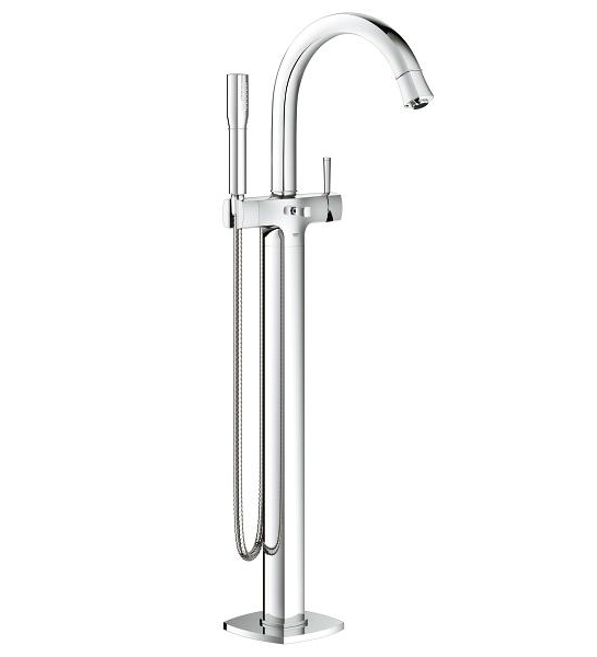 Напольный смеситель для ванны с душем Grohe Grandera 23318000 хром