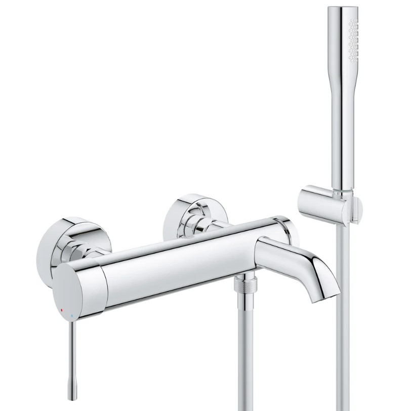 Смеситель для ванны с душем Grohe Essence New 33628001 хром