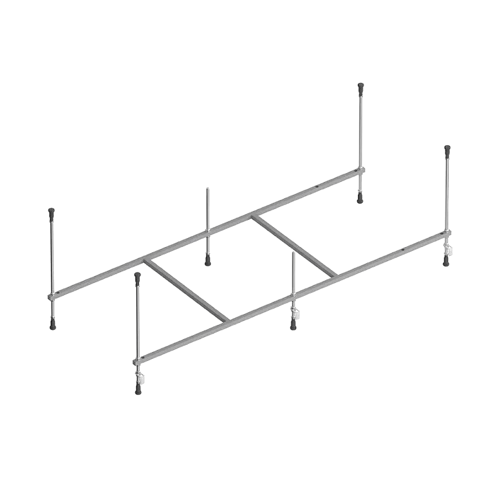 Акриловая ванна AM.PM Gem 150x70 с каркасом и шторкой W90ASET-150W90BS80CT белая матовая