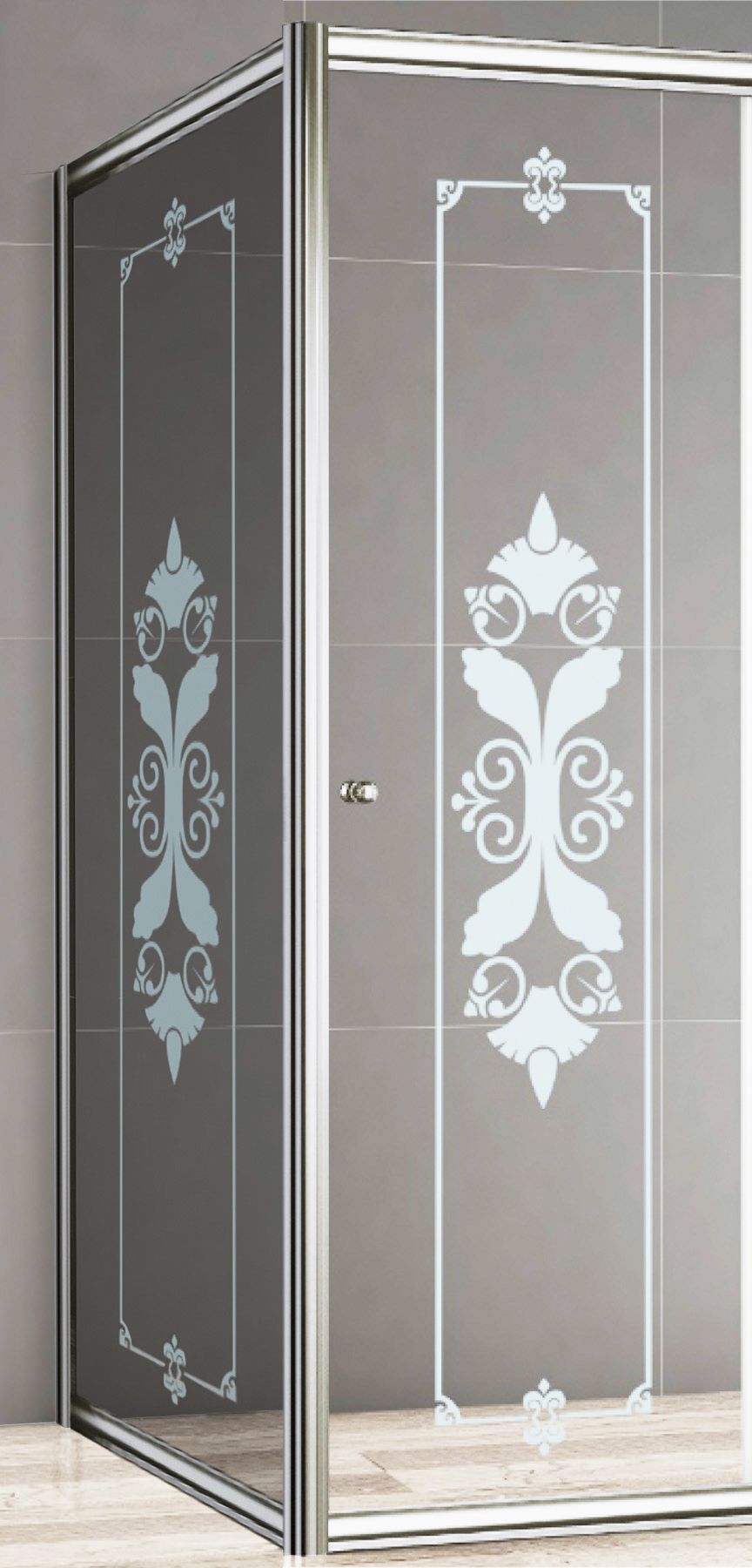 Боковая стенка Cezares GIUBILEO-FIX-90-SCORREVOLE-CP-Cr