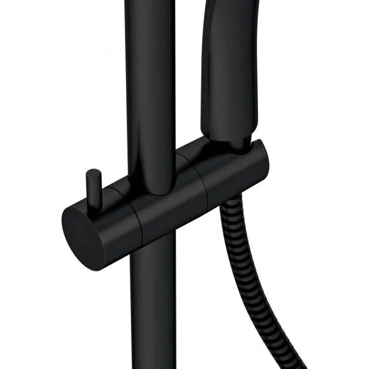 Душевая стойка Cersanit Brasko Black A63112 черная матовая