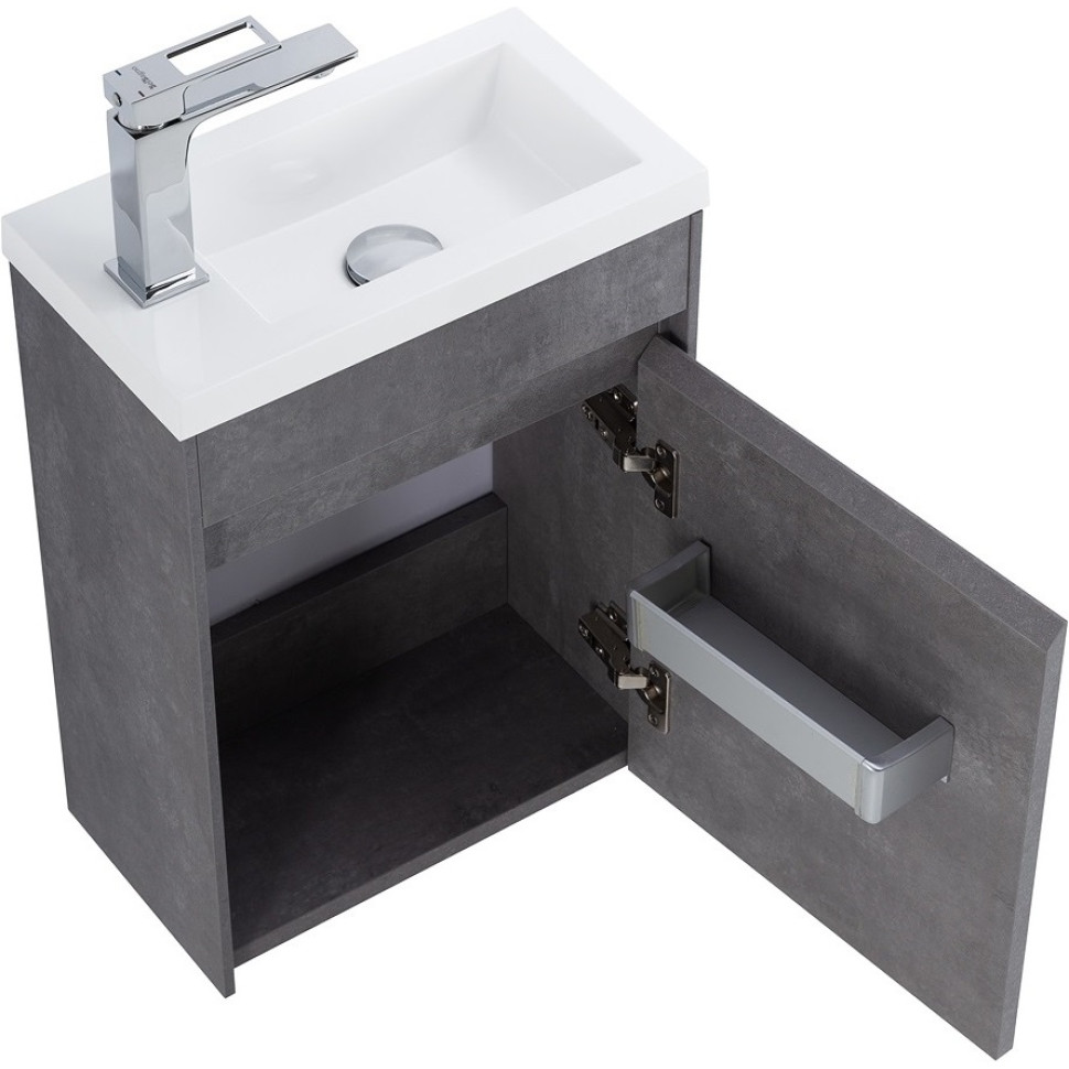 Тумба с раковиной BelBagno PIETRA MINI-400-1A-SO-SCM-R