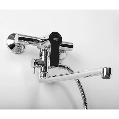 Смеситель для ванны с душем Wasserkraft Ammer 3702L хром