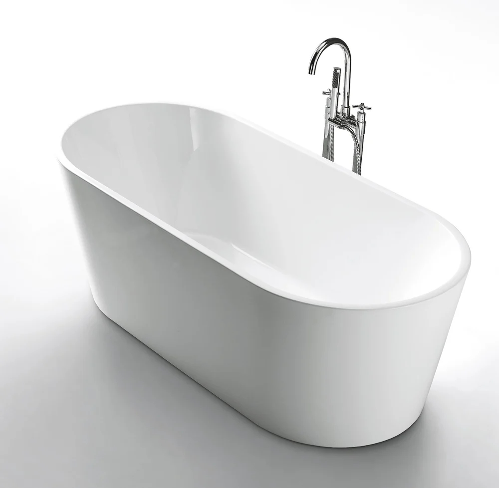 Акриловая ванна BelBagno 160x80 BB202-1600-800 белая глянцевая