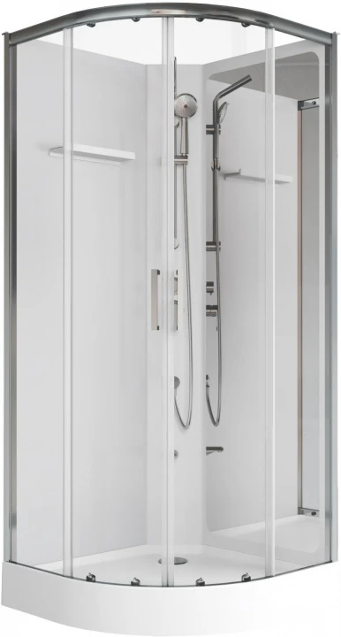 Душевая кабина Aquanet Passion R 2.0 90x90см 263868 прозрачное стекло