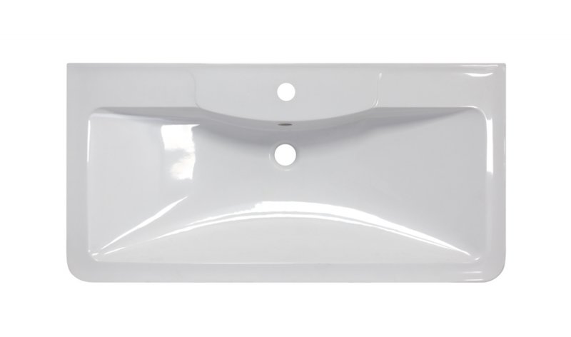 Раковина встраиваемая BelBagno 90см BB900/455-LV-MR-ALR белая