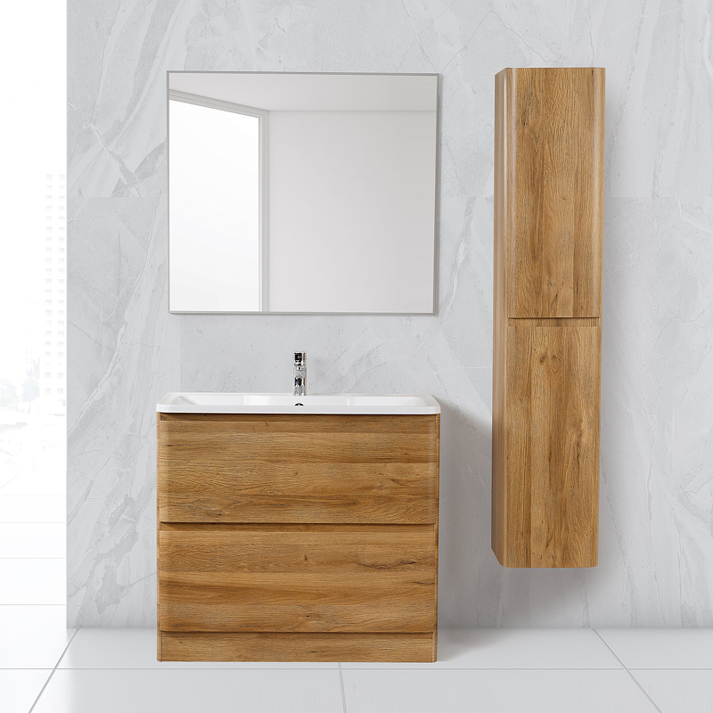 Шкаф-пенал BelBagno Albano 32 ALBANO-1600-2A-SC-RR-P подвесной Rovere Rustico