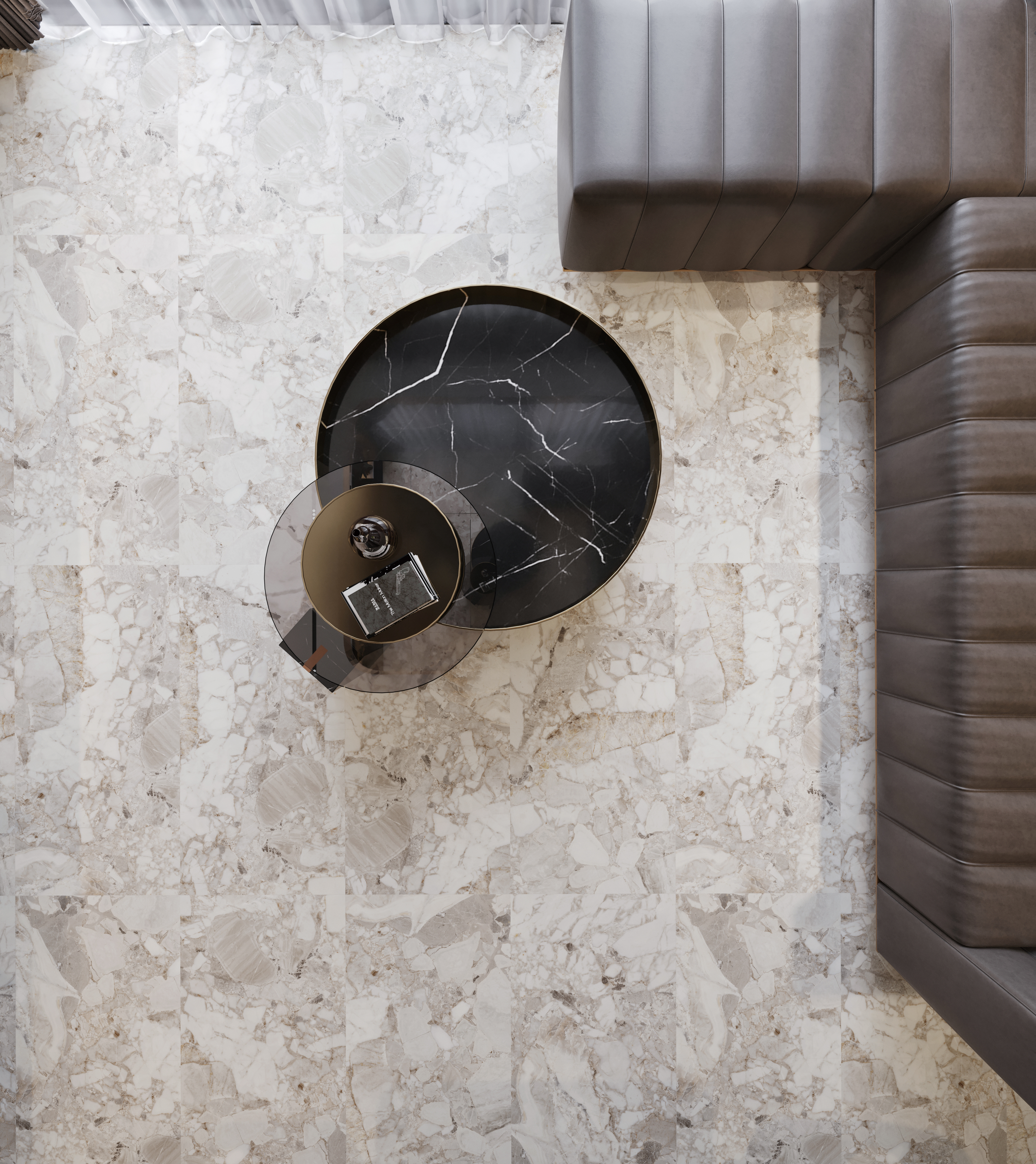 Керамогранит House 60х120 см HW6201 белый мрамор матовый
