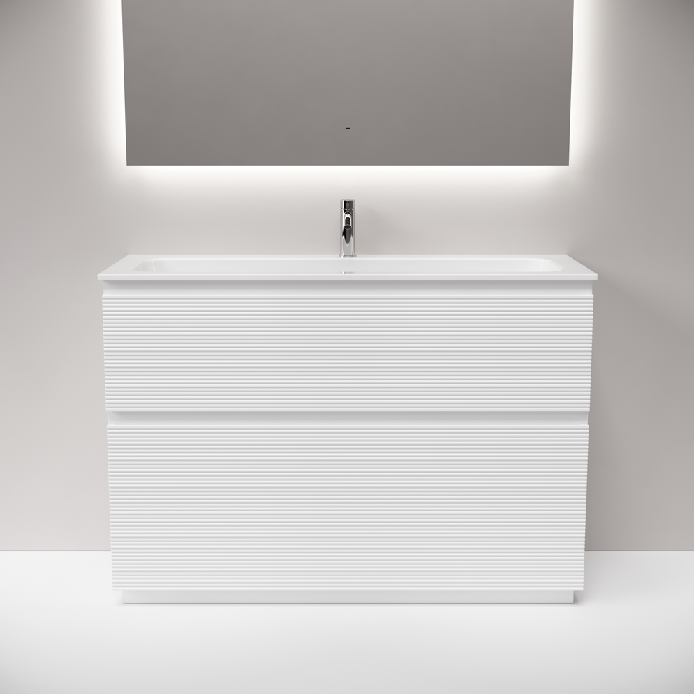 Тумба с раковиной Sancos Folk Floor 120 напольная, Bianco