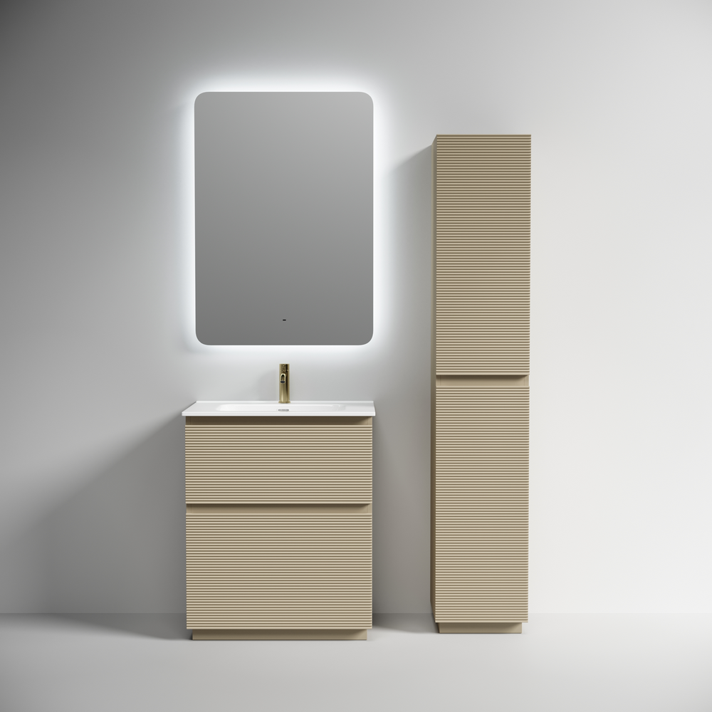 Тумба с раковиной Sancos Folk Floor 70 напольная, капучино