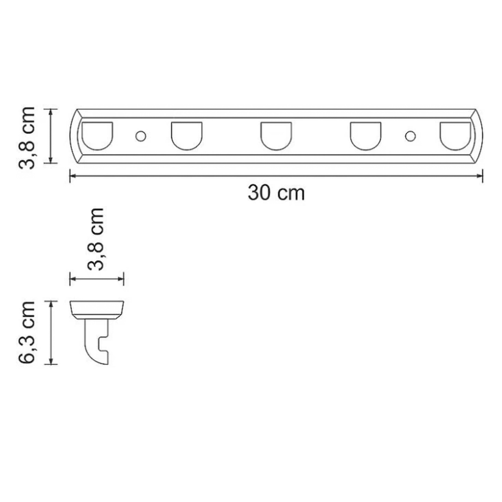 Крючок Wasserkraft Kammel K-8375 хром