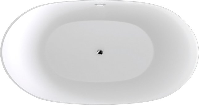 Акриловая ванна Black & White Swan SB104 180x80см 104SB00 белая глянцевая